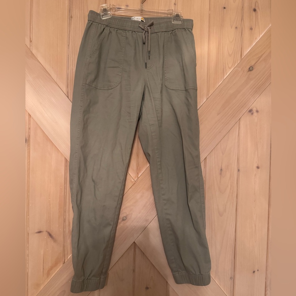 C&C California Jogger Pants Cotton Blend Relaxed Fit Size M